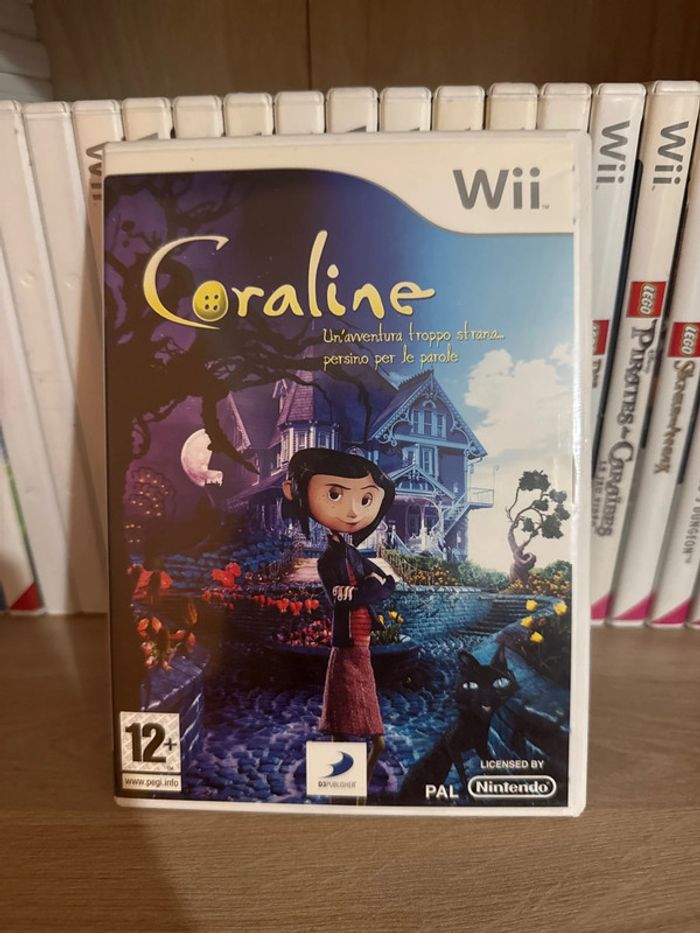 Coraline jeu Wii jeu rare