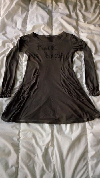 Jolie Robe grise DDP coupe évasée