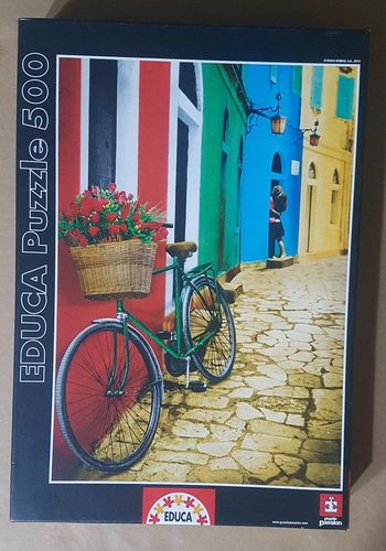 Puzzle 500 pièces "VELO" complet