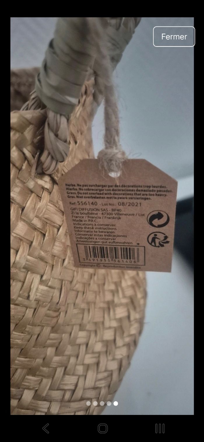 Panier pliable - photo numéro 5