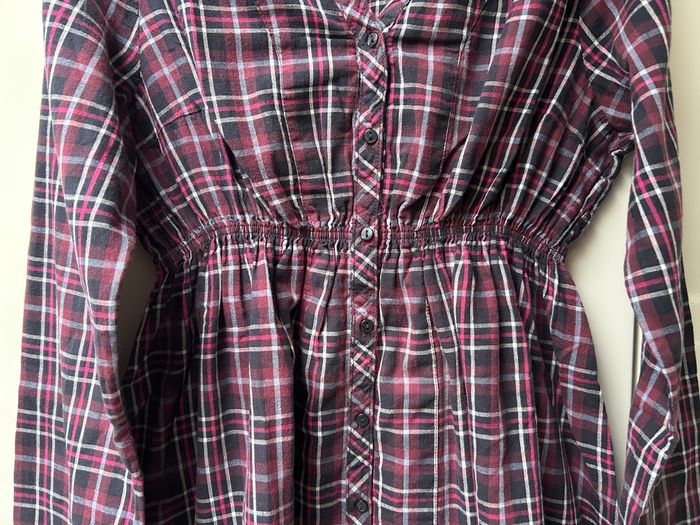 Chemisier à carreaux de grossesse H&M Mama - Taille S - photo numéro 3