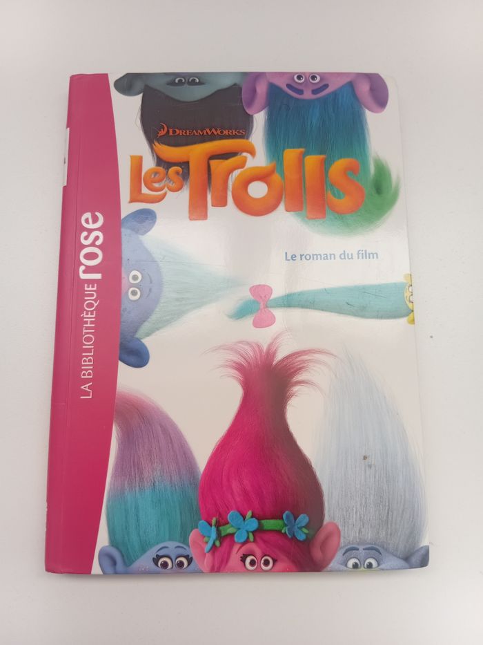 Roman Les Trolls Le Roman du film Dreamworks Bibliothèque rose