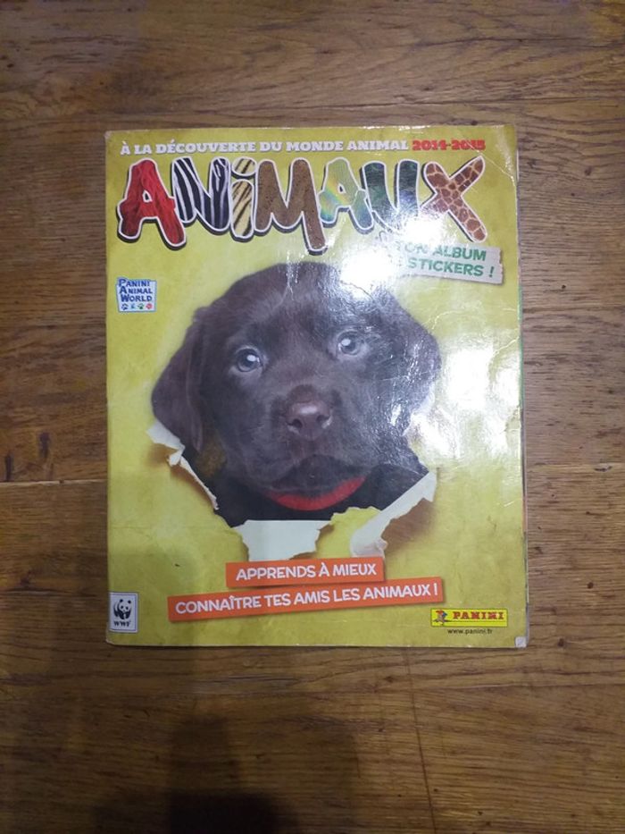 Animaux 2014-2015 Panini complet