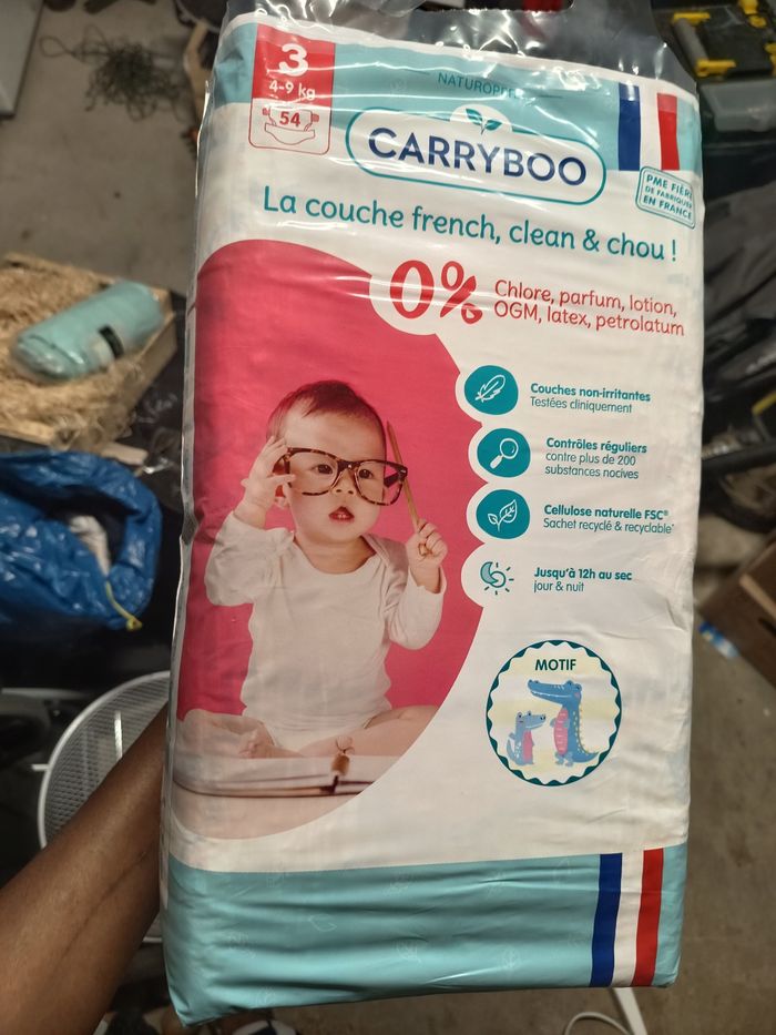 Lot de 2 Paquet Carryboo  taille 3 - photo numéro 2