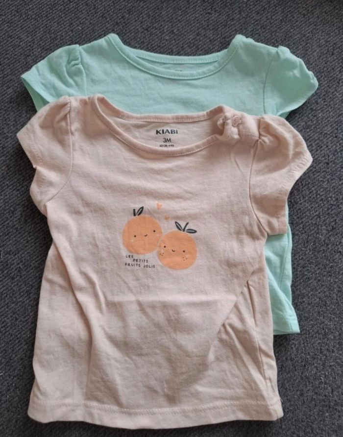 Lot  de 2 tee-shirts