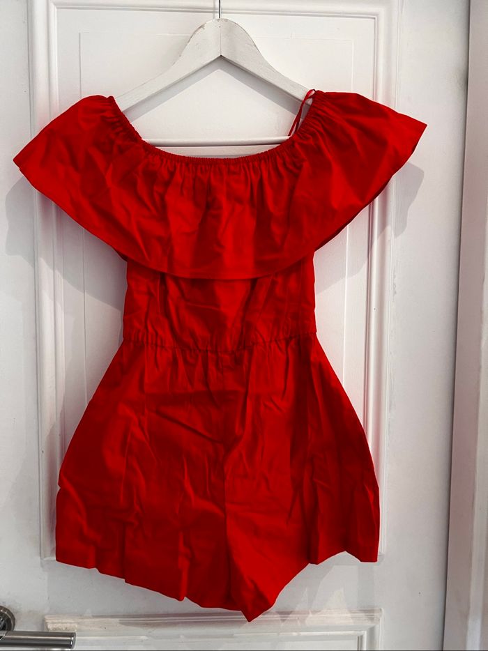 Combi shorts rouge - photo numéro 4