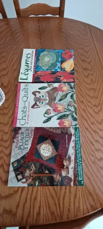 Lot de revues patchwork.