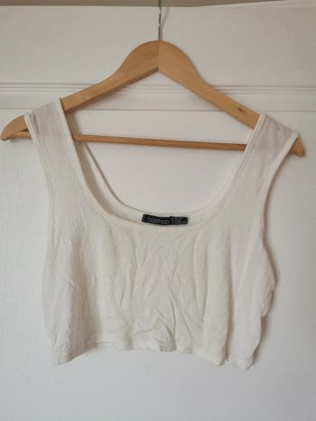 Top débardeur boohoo