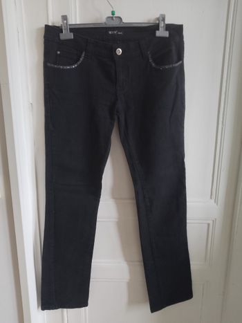 Jeans femme noir Sixte jeans
