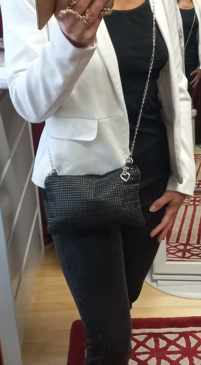 Pochette de cérémonie noire - photo numéro 5