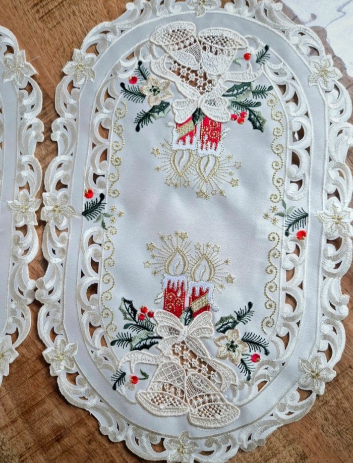 Lot napperon Noël - photo numéro 3