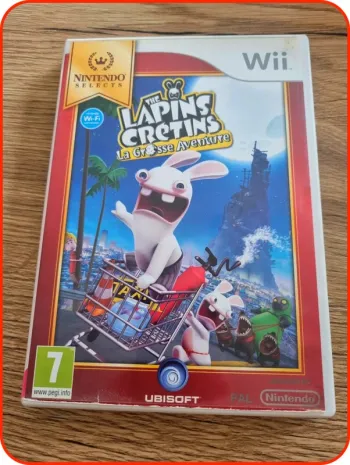 Jeu wii The lapins crétins - La grosse aventure Pegi 7 Nintendo