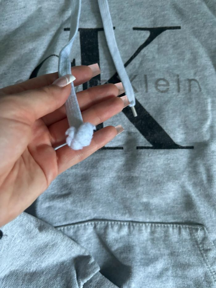 Sweat à capuche gris - photo numéro 2