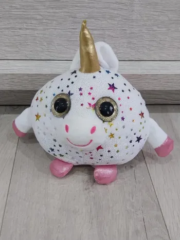 Peluche licorne étoilée 20cm