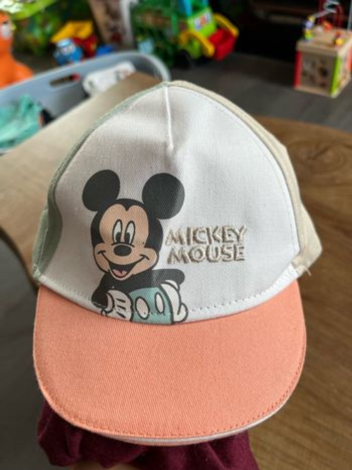 Casquette Mickey bébé garçon