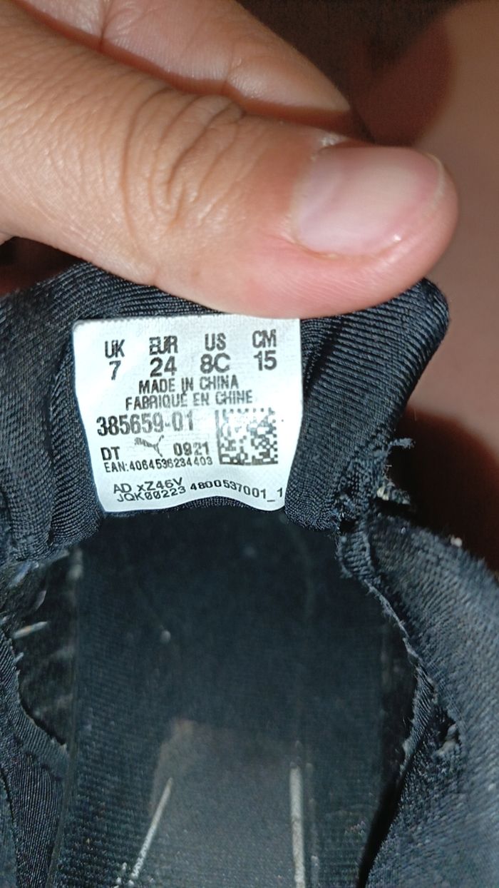 Basket puma enfant taille 24 - photo numéro 6