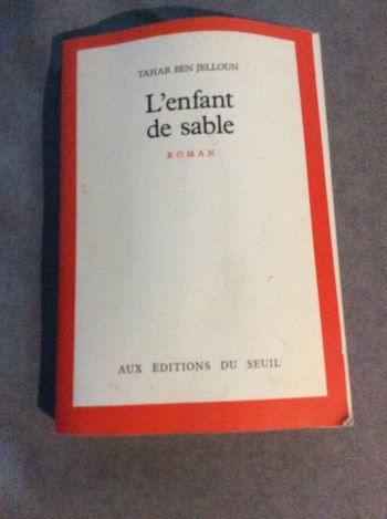 #l’enfant de sable Tahar Ben Jelloun. T