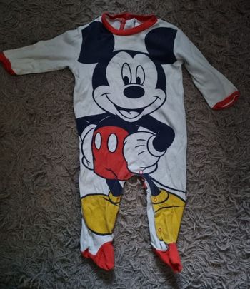 Grenouillère Mickey 12mois 74cm