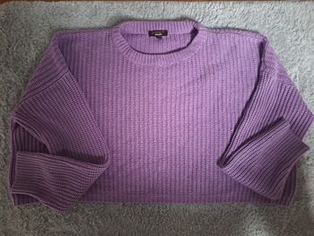 Pull  jennyfer taille M couleur lilas bon état