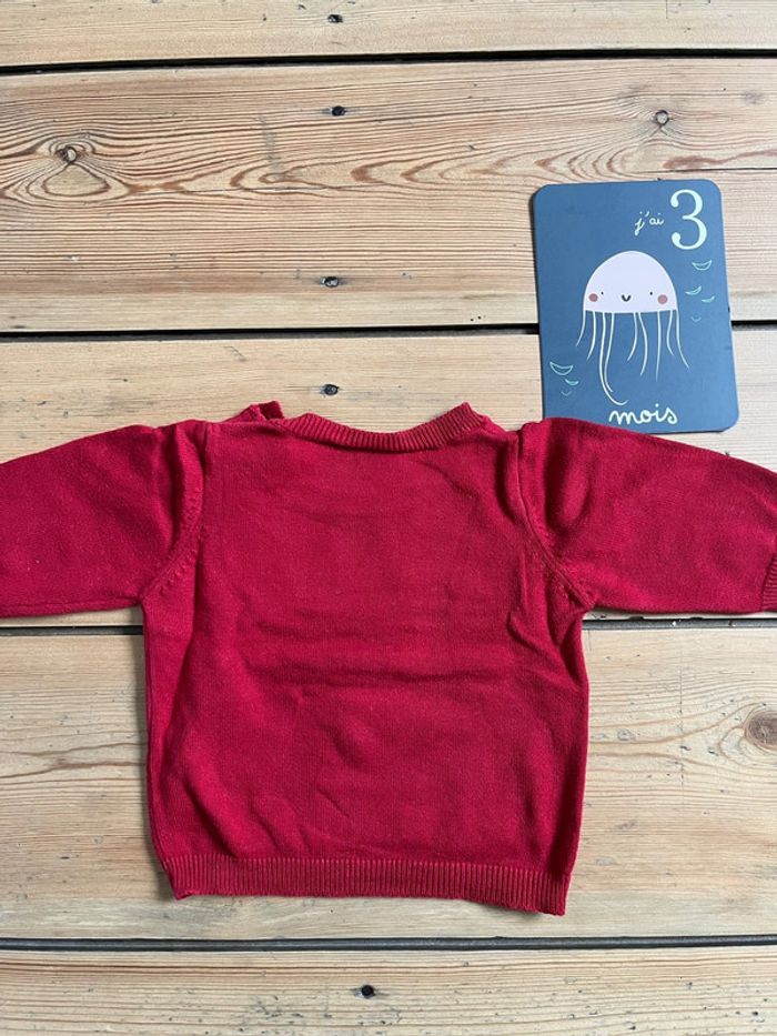 Pull bebe rouge - photo numéro 2