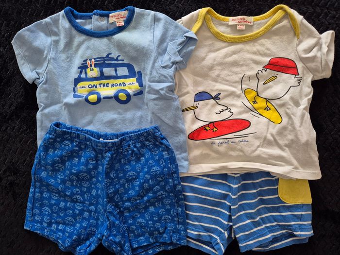 Lot 2 pyjamas shorts