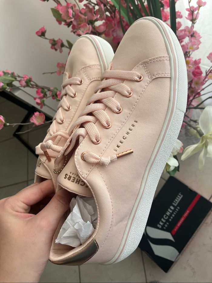 Très belles baskets rose pâle Skechers T.40 🌸 - photo numéro 6