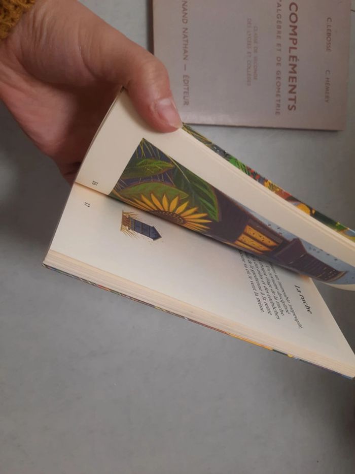 2 livre complèment d'algèbre et géométrie et poésie - photo numéro 8