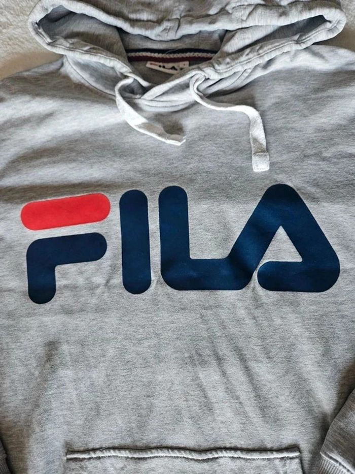 Sweat gris - FILA - photo numéro 4