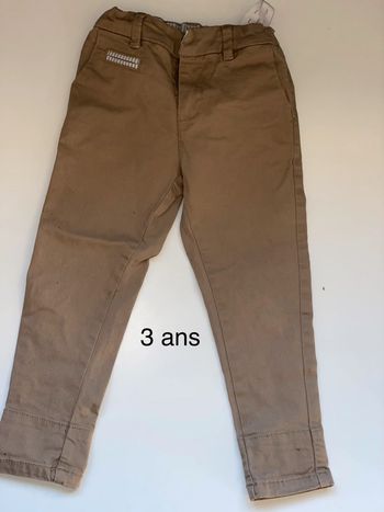 Pantalon beige 3 ans