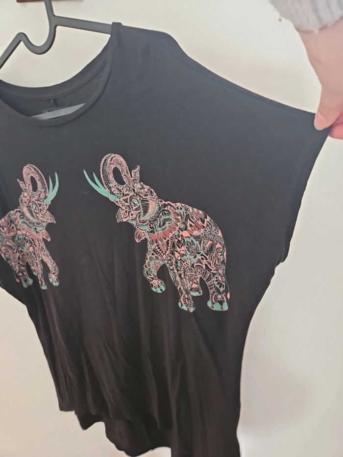 Tee-shirt éléphants even&odd - photo numéro 2
