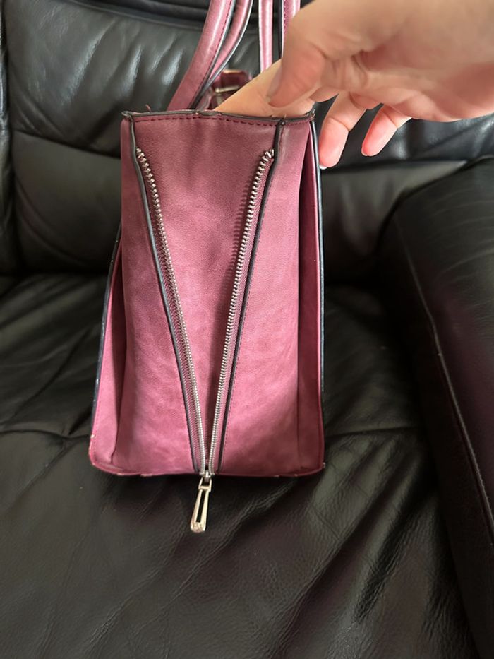 Flora&Co sac bordeaux - photo numéro 5