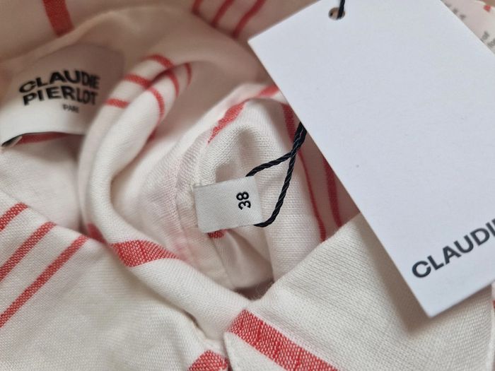 Chemise rayée Claudie Pierlot – Taille 38 – Neuve avec étiquette - photo numéro 8