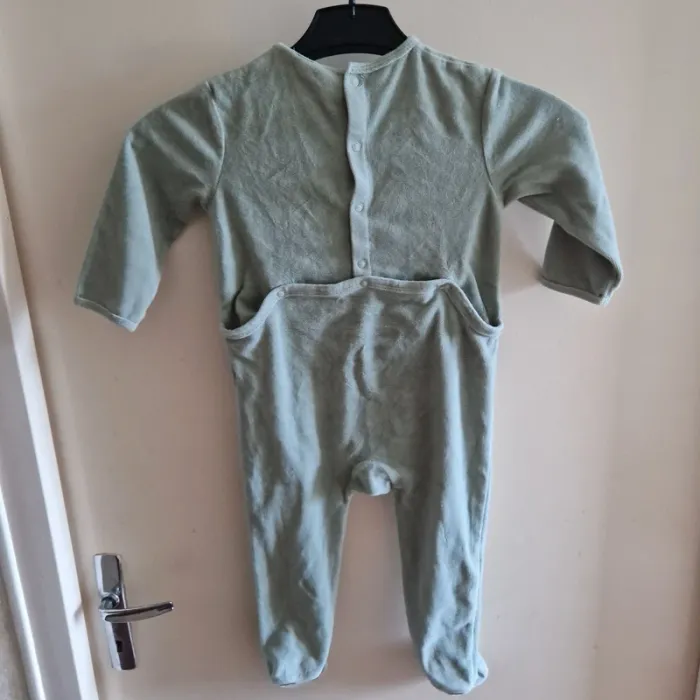 2 ans pyjama vert turquoise - photo numéro 4