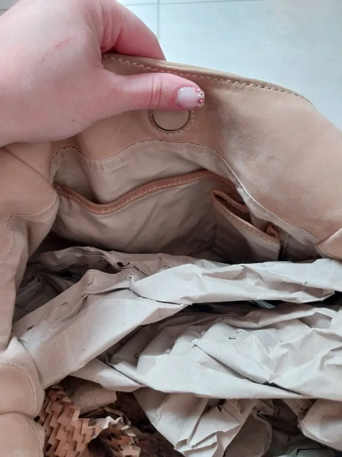 Sac beige "Moon" Gérald Darel - photo numéro 8