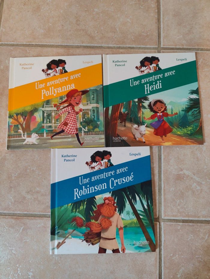 Lot  3 livres mac do au pays des livres