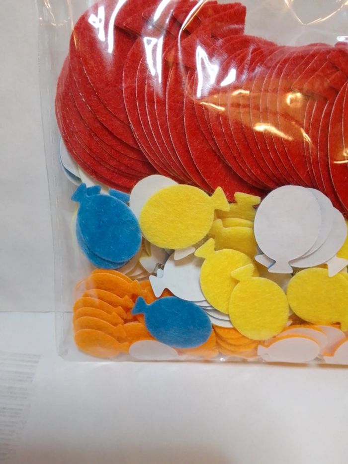 Autocollants feutrine "Ballon" scrapbooking - photo numéro 3