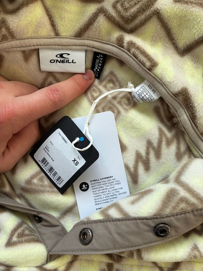 Polaire Sherpa Motifs Imprimés Aztèques à capuche O’Neill - Taille XS - Neuve - photo numéro 5