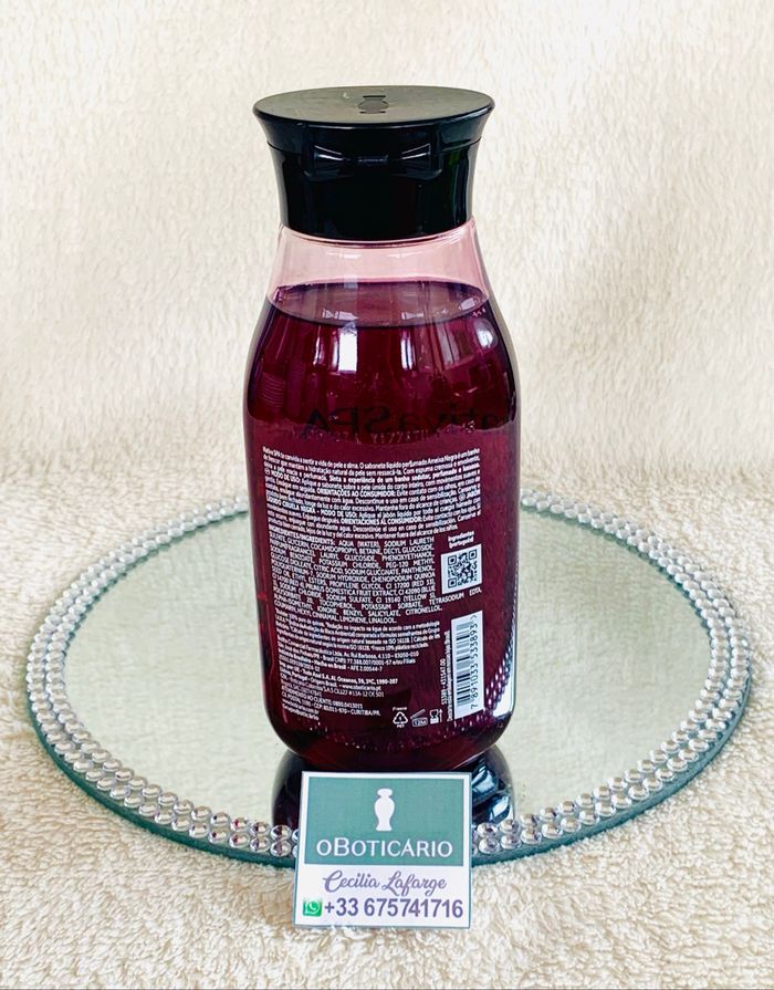 Jabón líquido perfumado Nativa Spa Ameixa Negra OBoticario - photo numéro 2