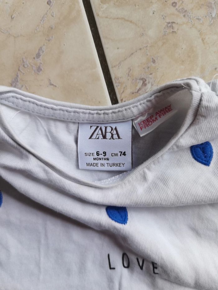 T-shirt Zara love - photo numéro 3