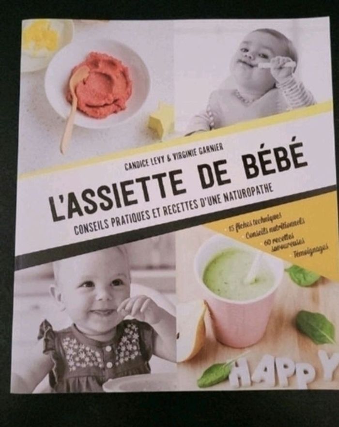 Livre de recette bébé