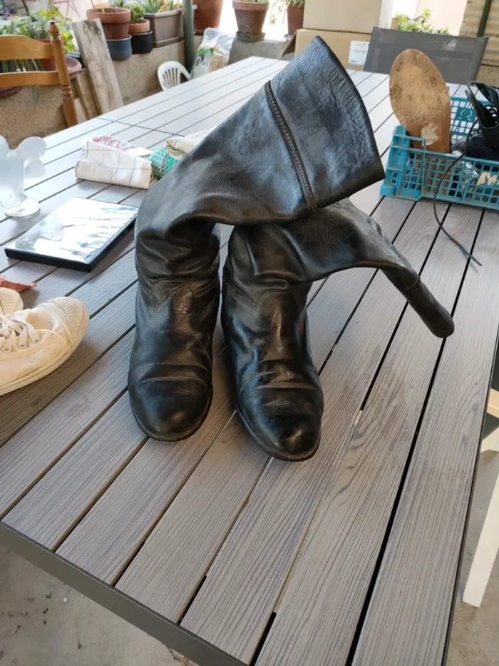 Botte taille 38 taille petit - photo numéro 2