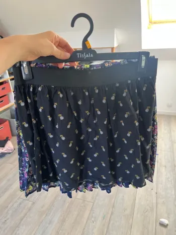 Jupe avec élastique