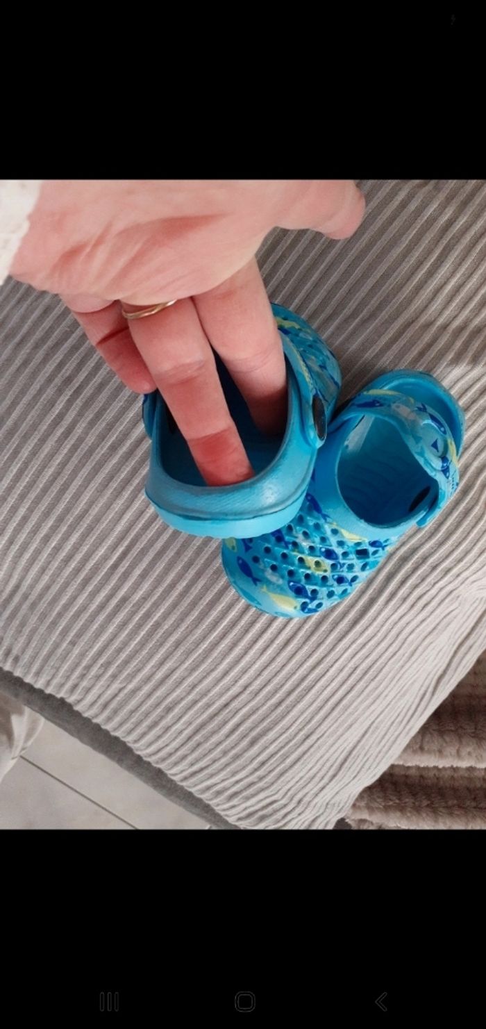Jolis sabots bébé garçon p19 plage mer piscine - photo numéro 4