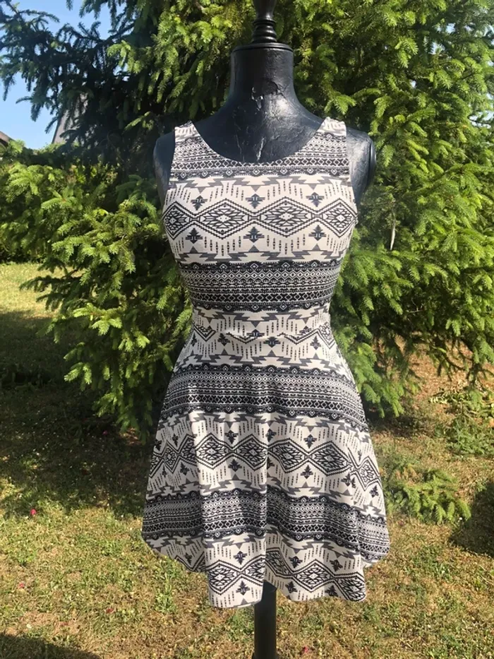 Robe à motif ethnique