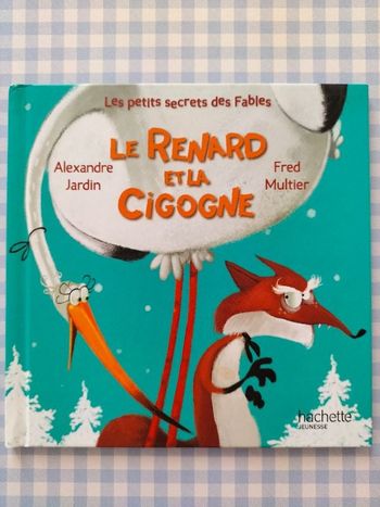Livre enfant MC Donald's Le renard et la cigogne