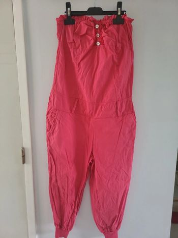 Combinaison rose mi longue taille 36 38