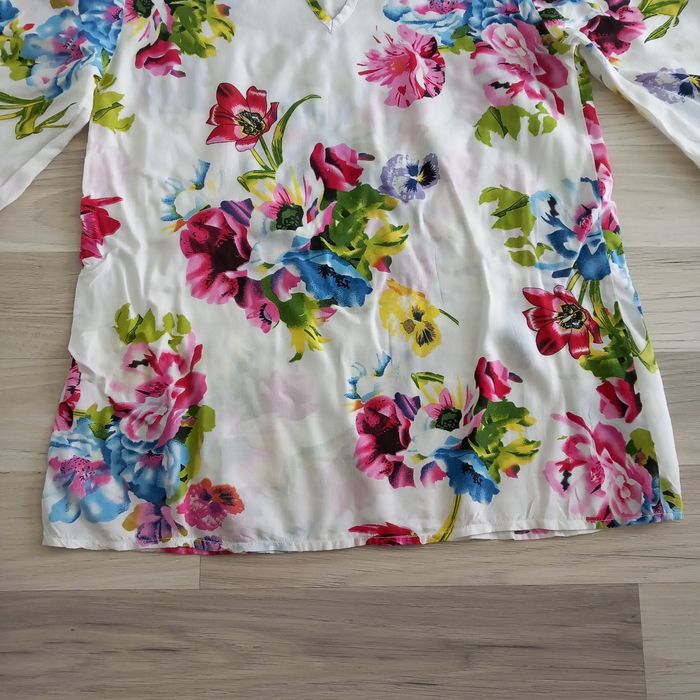 Chemisier imprimé à fleur femme Tex taille 38 - photo numéro 5