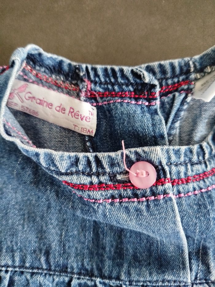 Robe jean's et legging - photo numéro 2