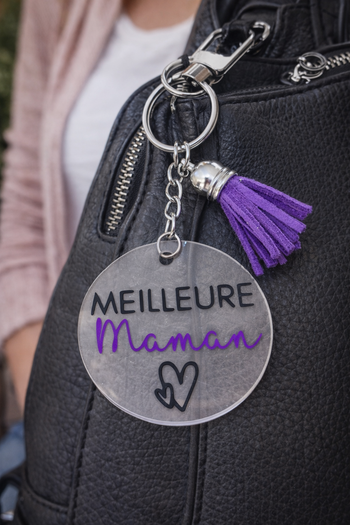Porte-Clés Meilleure Maman