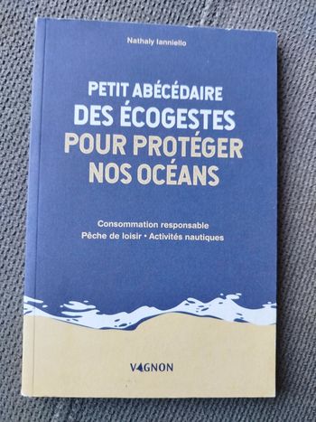 Livre des ecogestes pour protéger nos océans